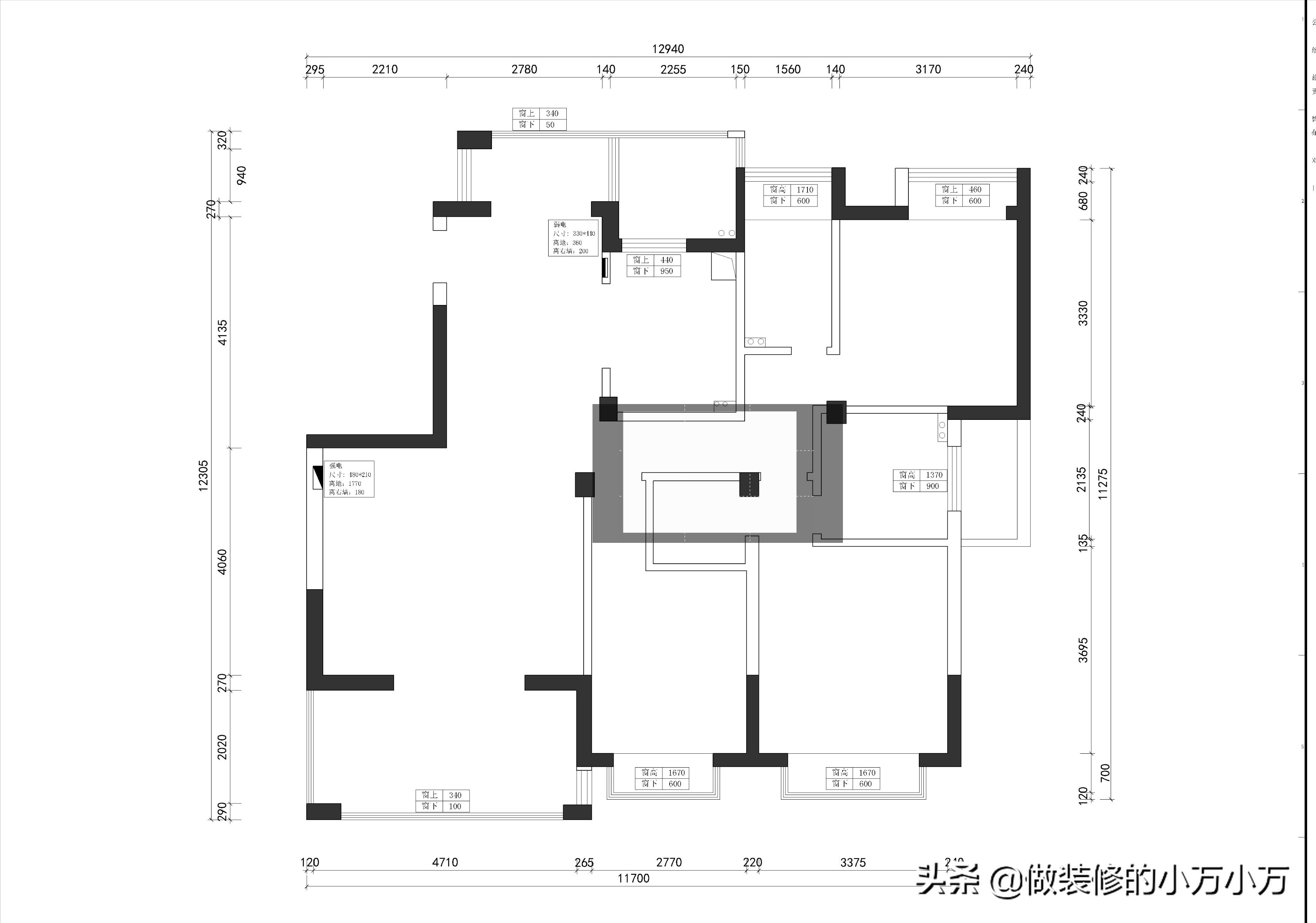 大平层也可以做北欧风，清新淡雅，看了你就知道