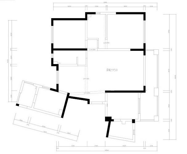 绍兴天御花园小区113平现代简约风格装修工地—水电施工完成