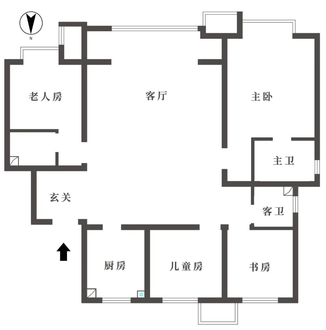 石家庄装修 -现代简约风格，四口之家的舒适空间-力天装饰分享