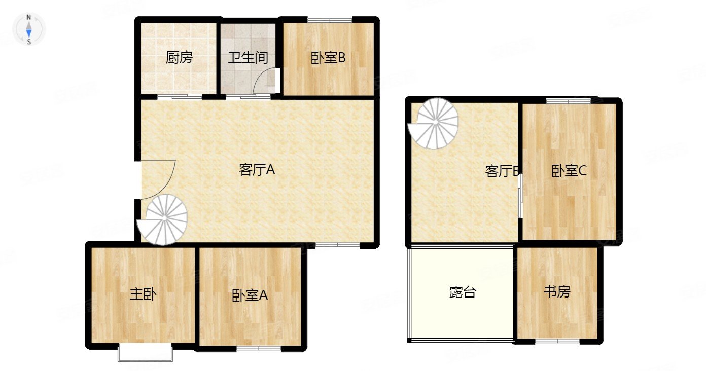 连云港-海州-苍梧小学-华阳丽都佳园3室2厅1卫111.58㎡