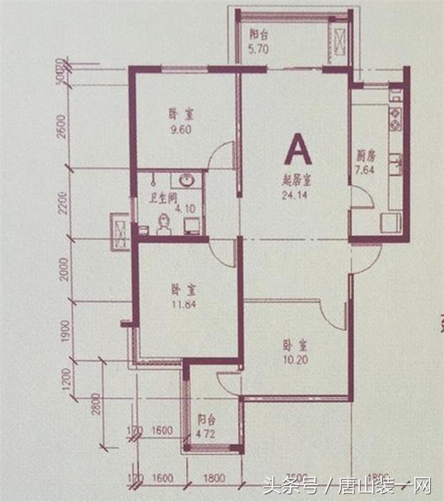 唐山时代花园三室两厅136平米现代简约风格装修案例效果 十年，二十年后你依旧会喜欢这样的房子