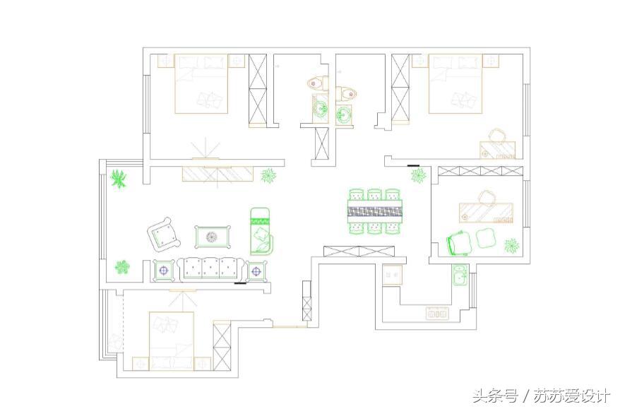 独具匠心的简约风格·长治紫金公馆装修设计效果展示