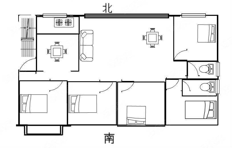 莆田-仙游-鲤中步行街-碧桂园天城4室2厅2卫129.82㎡