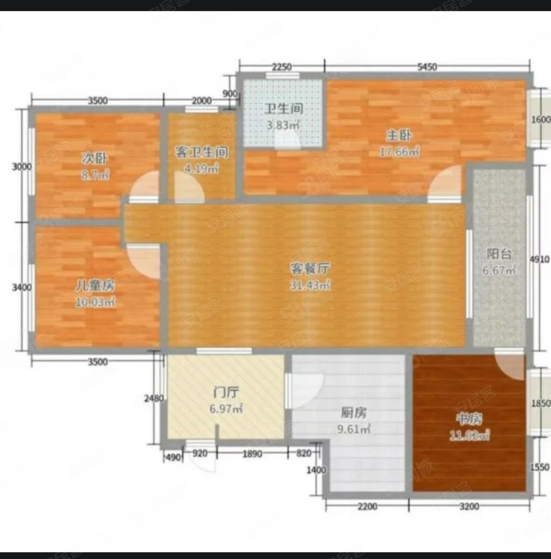 西宁-城东-八一路-半岛新家园3室2厅2卫151㎡