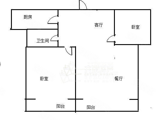 南昌-红谷滩-翠苑路-滨江豪园2室2厅1卫103.59㎡