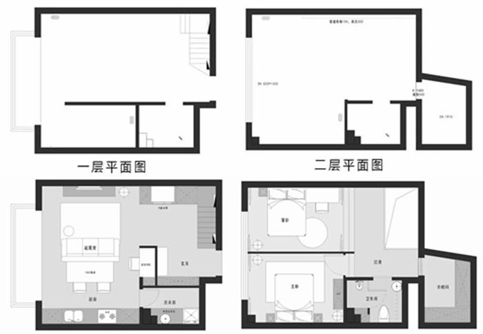 珠海空间旧房改造，精巧时尚的北欧风装修让人眼前一亮