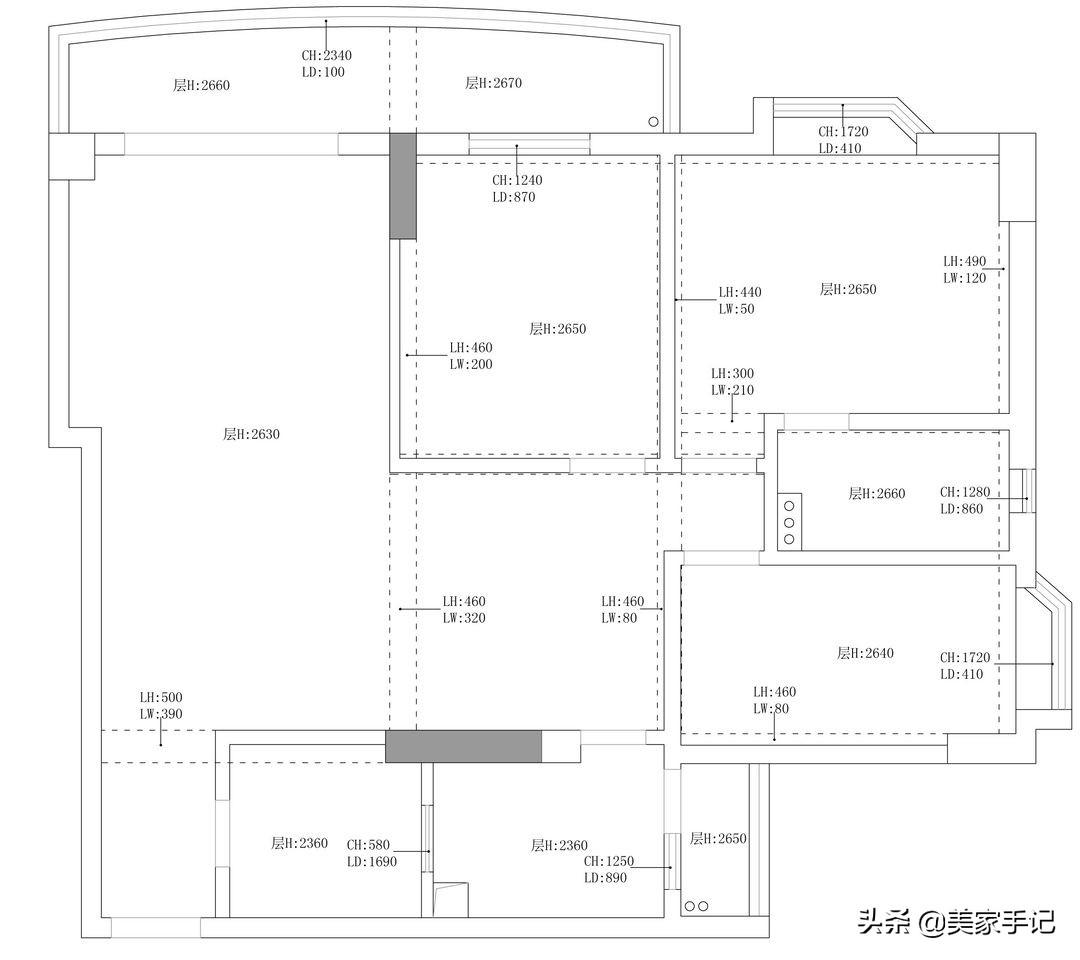 广州夫妇132㎡家，颜值超高，收纳满分，电视墙是亮点，太实用