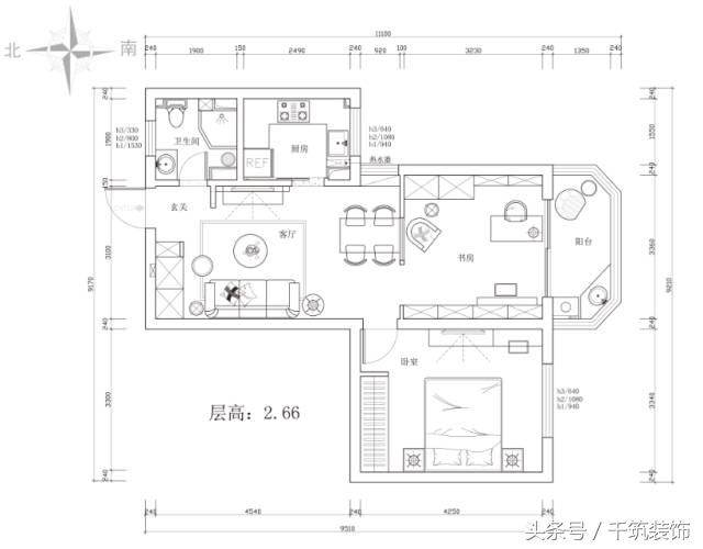 客厅采光差？两种方案巧妙解决，老屋再也不怕暗