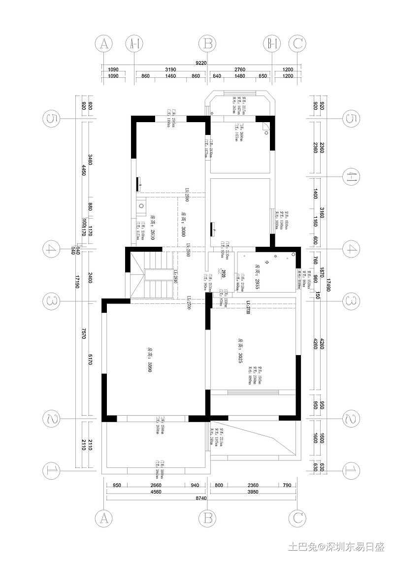 350m²新中式别墅装修案例