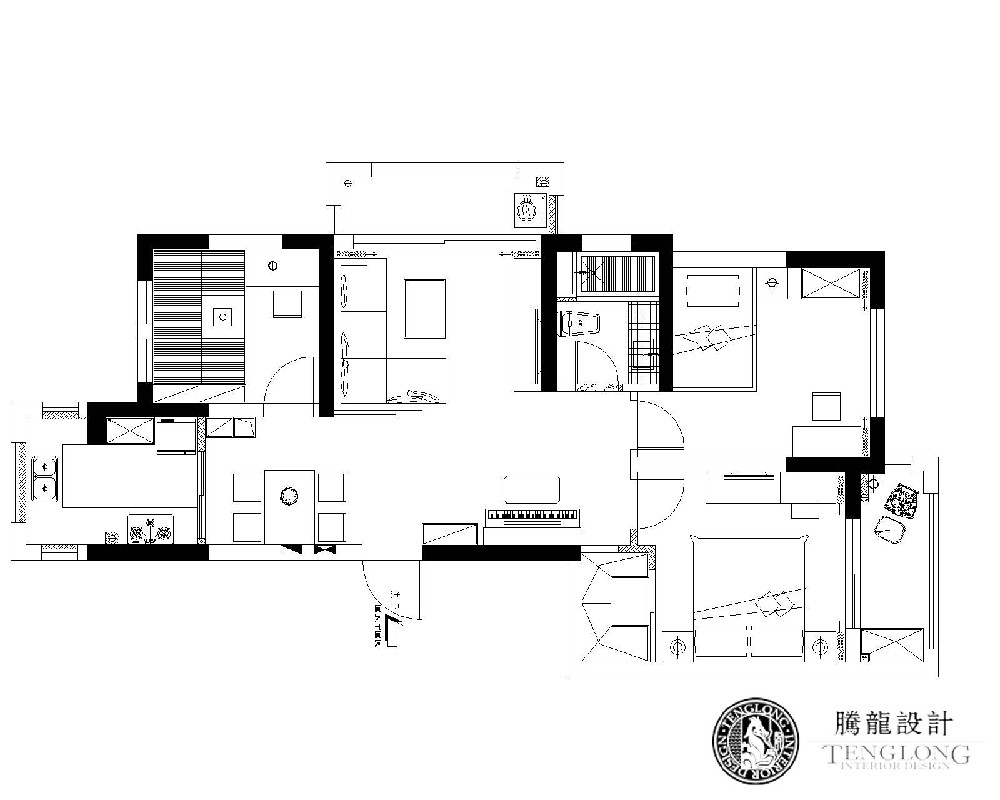 浦江颐城两房现代简约