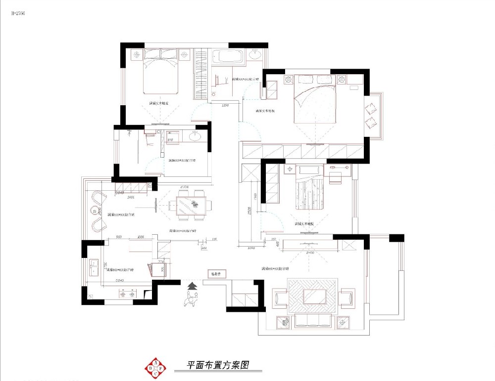 现代简约风格装修设计效果图