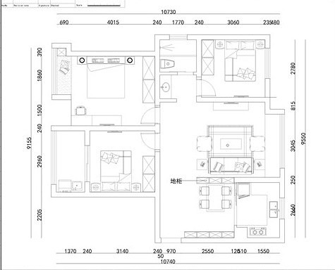 南京威尼斯—108平——现代简约