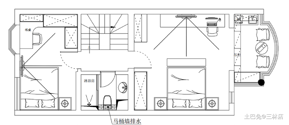 186现代中式风格别墅