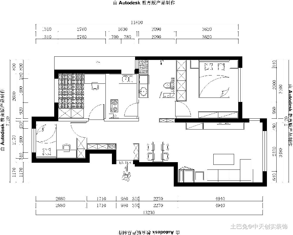 90平毛坯装修，一个IT从业者向往的新家