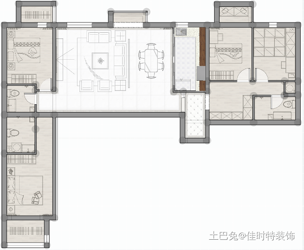 优雅格调新中式风格设计