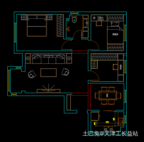 明亮，宽敞，舒适与一身的家装