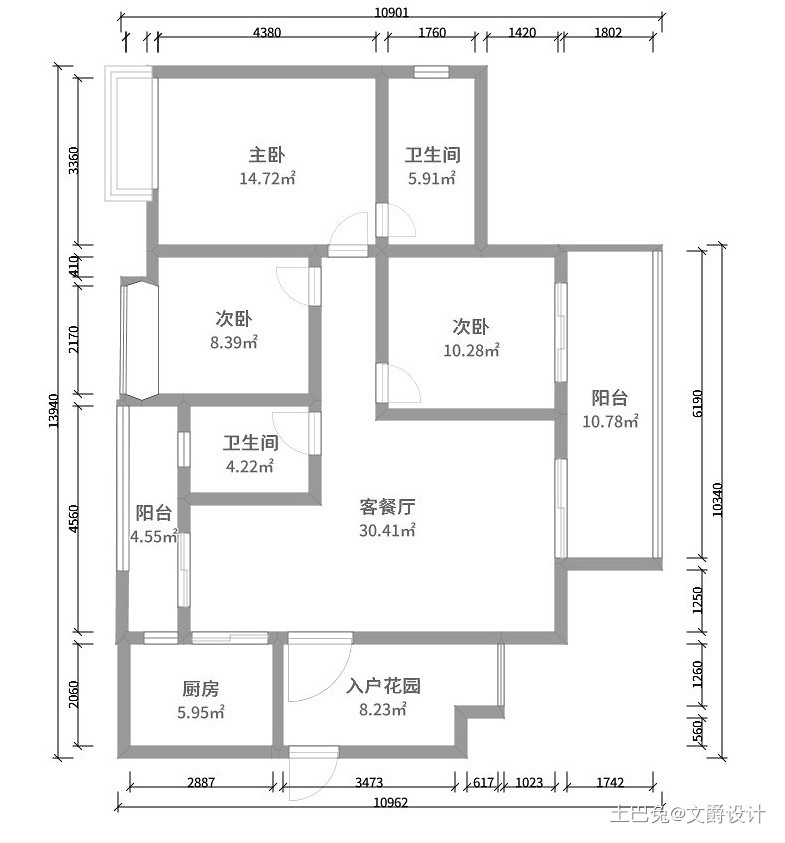 德州会馆-新中式风格-110平