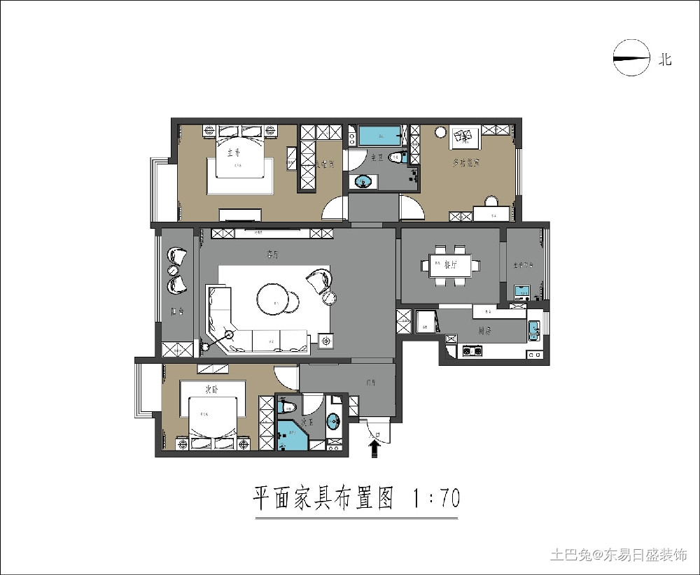 金海国际150㎡轻奢，气质优雅不失温馨