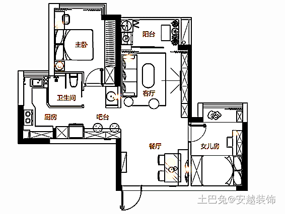 回归宁静的心灵·85㎡北欧风