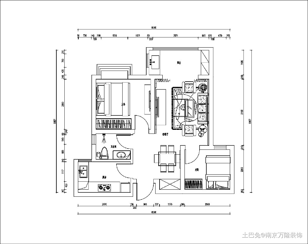 蒋湾公园-现代极简风