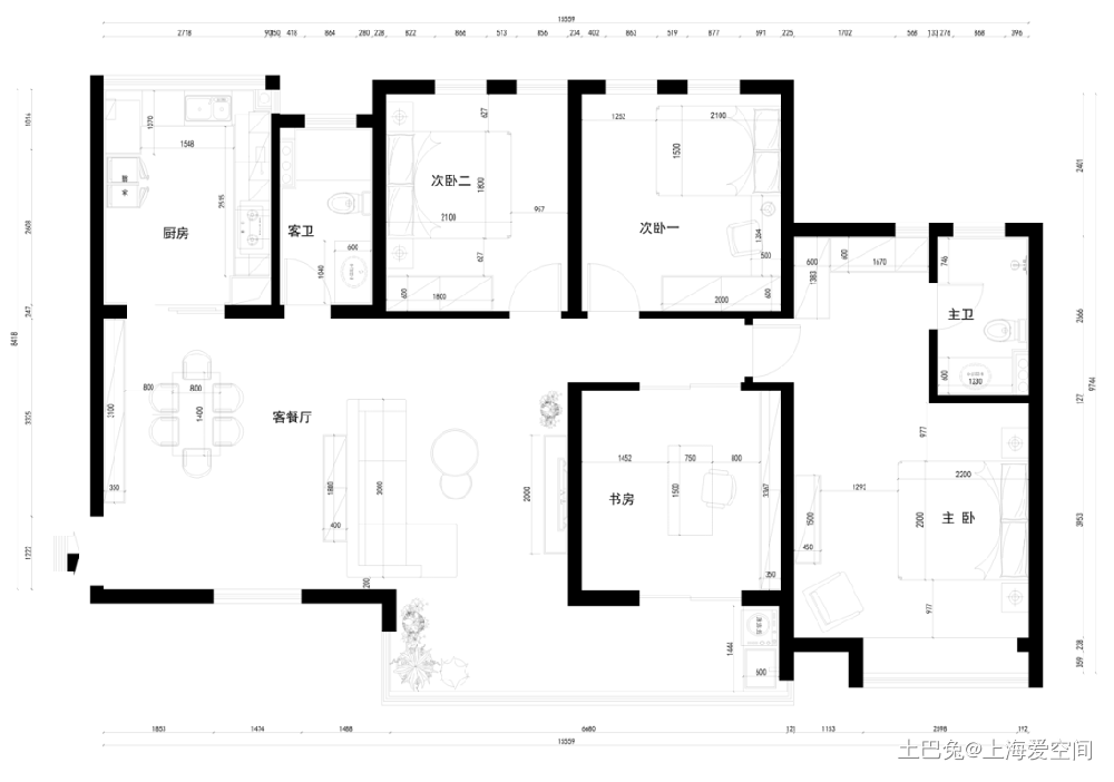 170㎡现代简约，好的家要有好的氛围