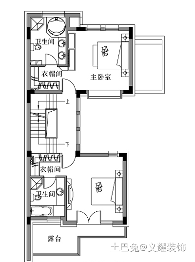 110平米北欧舒适两居室