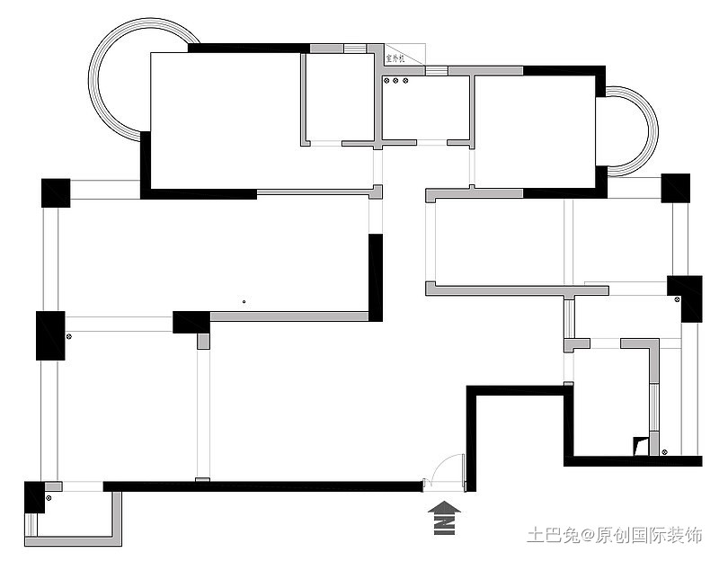 星海岸城市花园160㎡美式风格设计案例