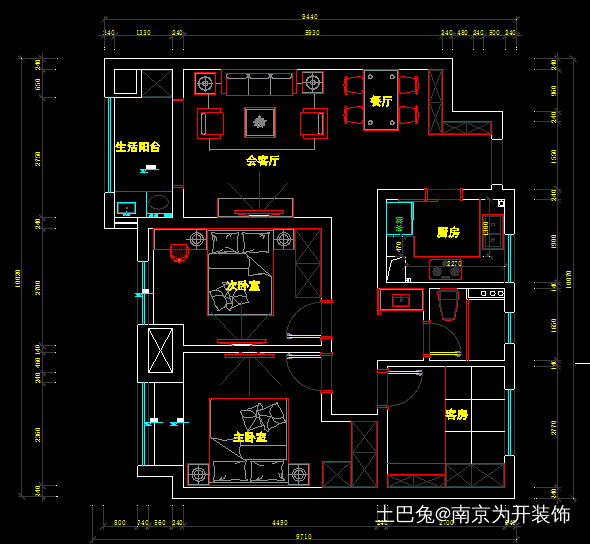 三口之家，北欧温馨加上娱乐体验感的结合