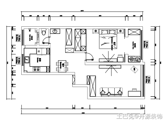 70㎡精装房改造 | 现代风