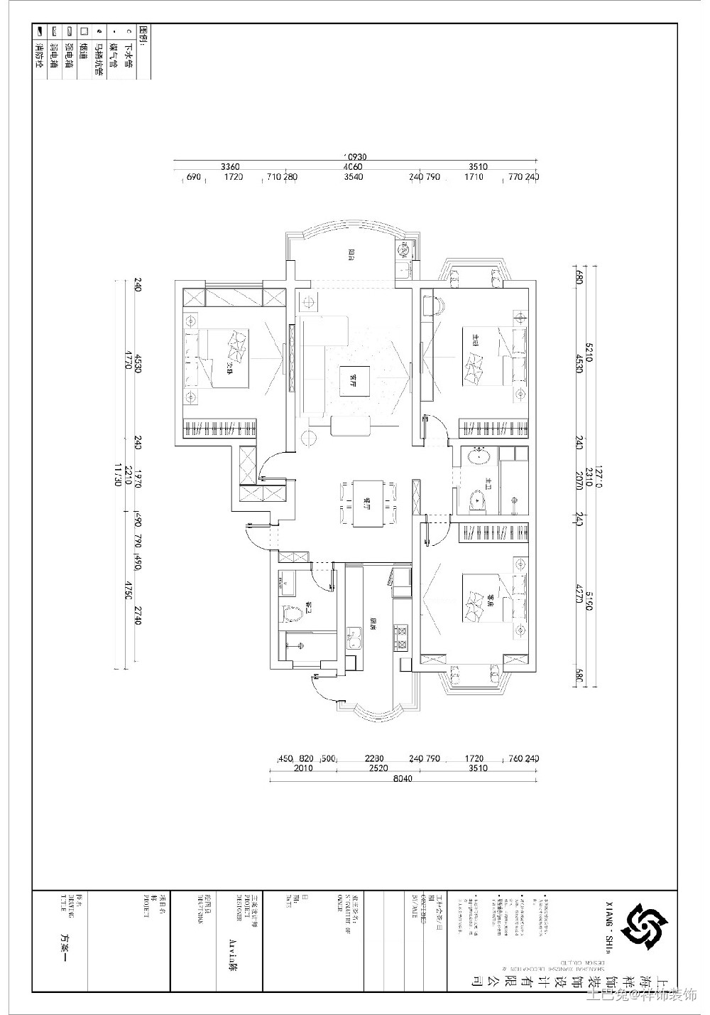 100m²新中式，传统与现代的结合