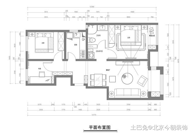 格林云墅现代简约风格装修