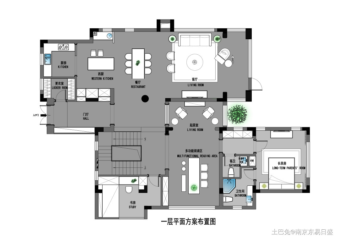 钟山美庐500平法式风格