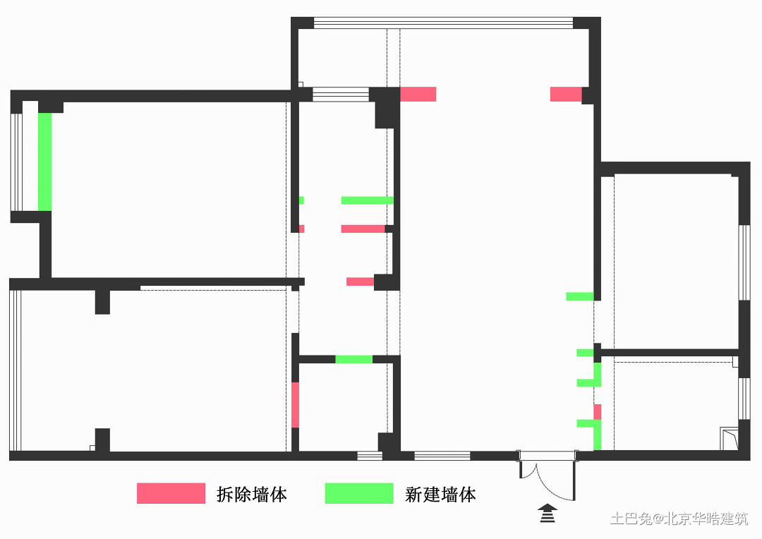 135㎡现代简约风，客厅与阳台打通超实用