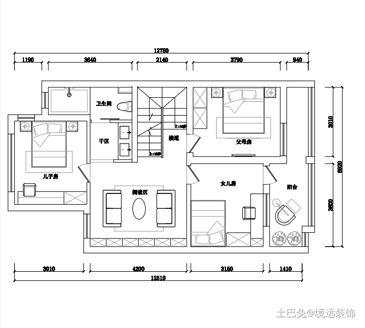 联排设计 | 300㎡新中式 新明儒雅