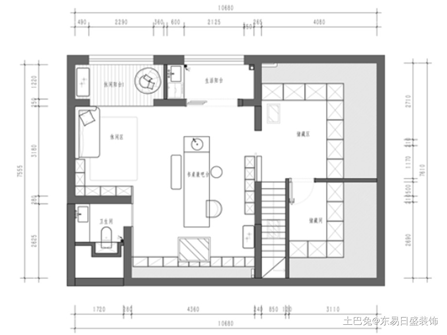 【别墅装修】象屿虹桥悦府叠墅190㎡