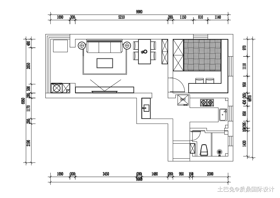 40m²小户型，合理打造舒适的家