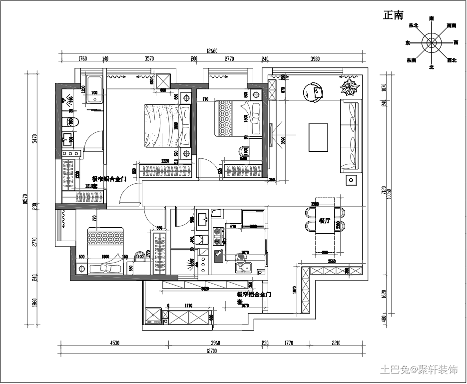 140㎡毛坯房蜕变极简原木风新家