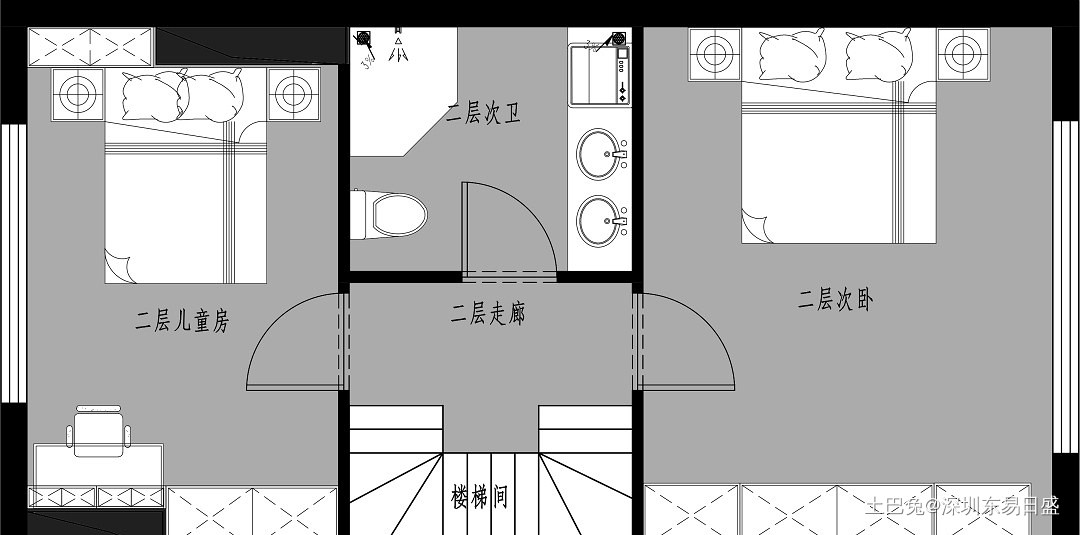 235㎡福田天健天骄-现代简约