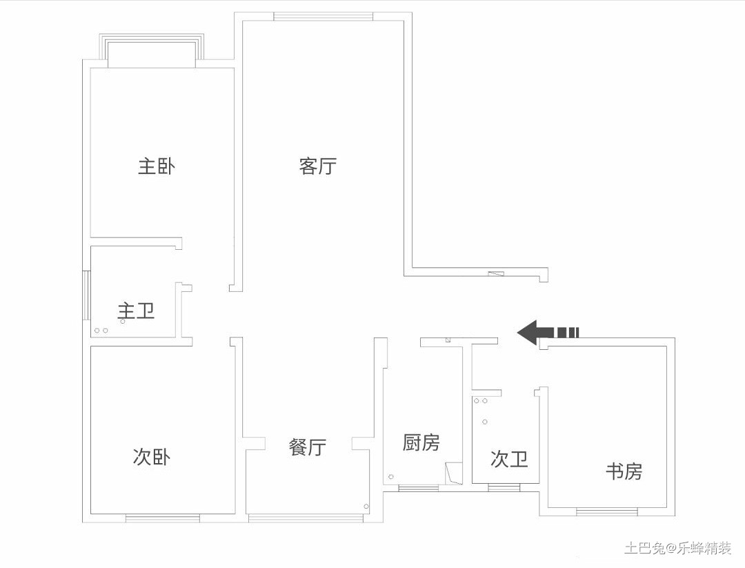 115平活泼的简约风