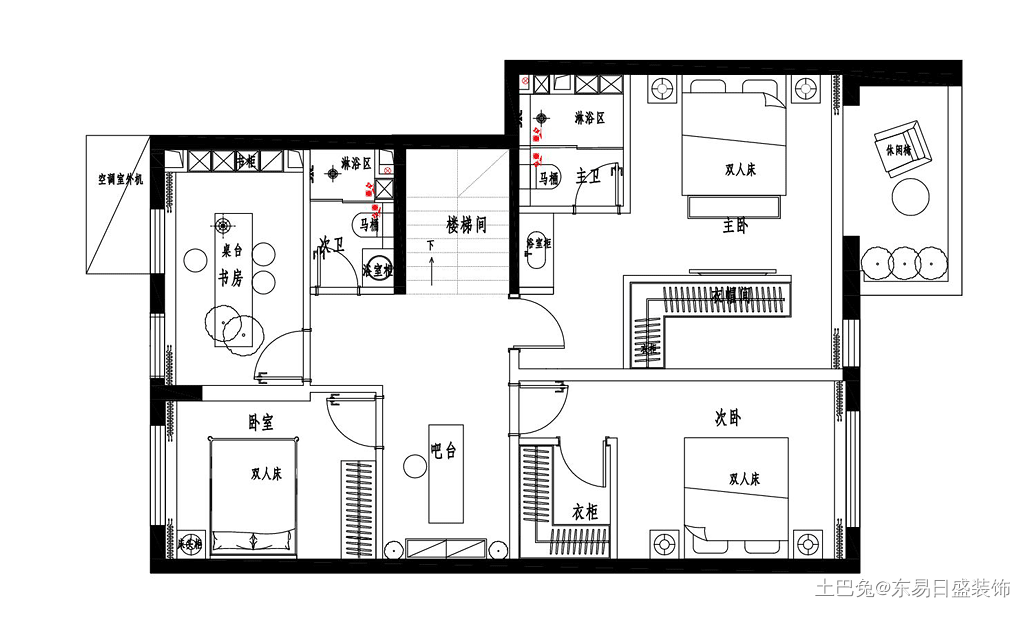 【实拍】242㎡现代风装修完工实景案例