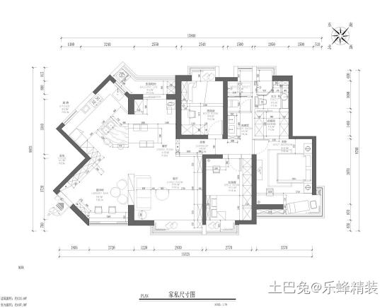 恒安花园125㎡极简舒适家