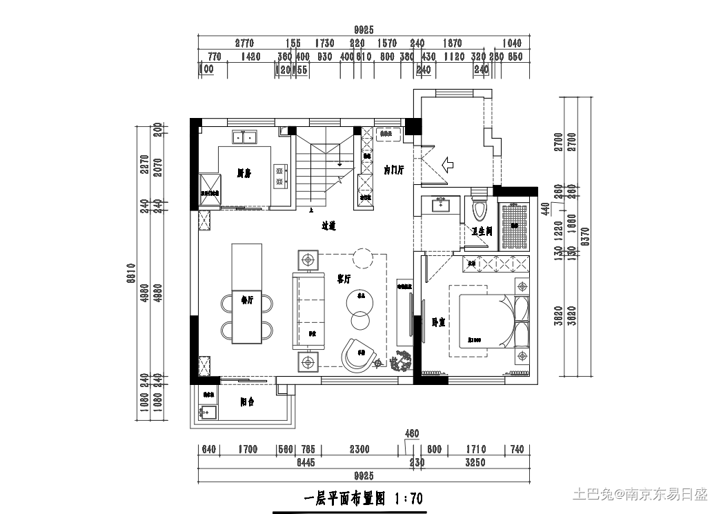 御珑湖168m²现代风格黑白灰色调实景